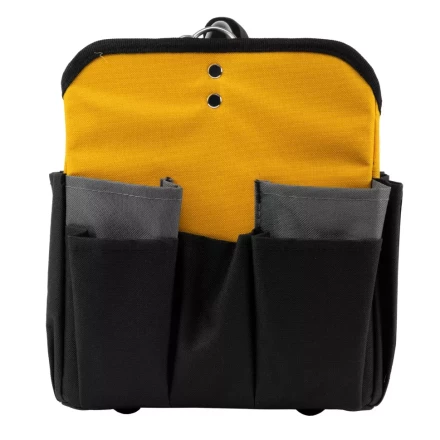 Переноска для инструмента, 260х240х300 мм, 22 кармана, наплечный ремень// Denzel 90294 купить в Нягани