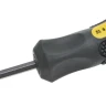Отвертка STAYER "PROFESSIONAL" "MAX-GRIP" ударная, двухкомпонентная рукоятка, магнит наконечник, Cr-V, SL 5,5x75мм 25823-05-075 G купить в Нягани