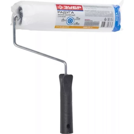 Валик ЗУБР &quot;СТАНДАРТ&quot; РАДУГА поролоновый, 240 мм 03605-25_z01 купить в Нягани