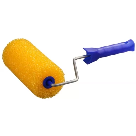 Валик "СТРУКТУРНЫЙ ПОРОЛОН" малярный в сборе, бюгель 6мм, 80x180мм, STAYER Profi 0365-18 купить в Нягани