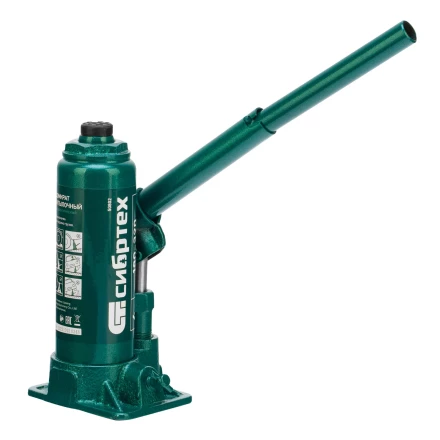 Домкрат гидравлический бутылочный Сибртех 50802, 4 т, 180-320 мм купить в Нягани