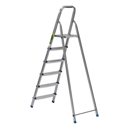 Стремянка Сибртех 97838, 6 ступеней, стальная, оцинкованная купить в Нягани