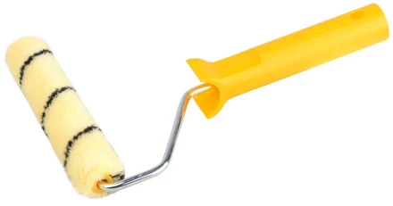 Мини-валик DUALON ПОЛИАКРИЛ малярный в сборе, ворс 7мм, бюгель 6мм, 15х160мм, STAYER Master 03-05812-16 купить в Нягани