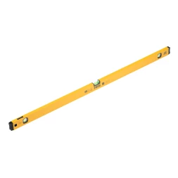 Уровень алюминиевый Denzel 33694, магнит, фрезерованный, 3 глазка (1 зеркал.), 0,5 мм/м, 1200 мм