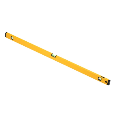 Уровень алюминиевый Denzel 33694, магнит, фрезерованный, 3 глазка (1 зеркал.), 0,5 мм/м, 1200 мм купить в Нягани