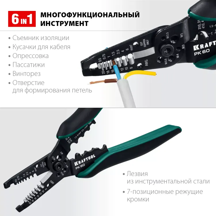 Стриппер PK-60 многофункциональный 6в1 22658 купить в Нягани