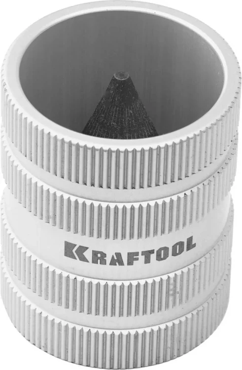 KRAFTOOL EXPERT. Фаскосниматель универсальный внутренний / внешний для труб из нерж. стали, меди, пластика. Металлический корпус. 23790-35 купить в Нягани