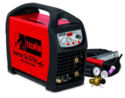 Сварочный аппарат Telwin SUPERIOR TIG 251 DC-HF/LIFT VRD  TIG ACC купить в Нягани