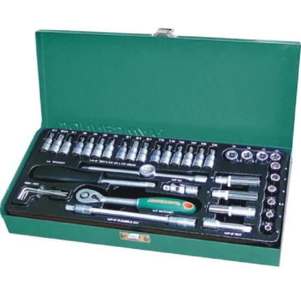 Набор головок торцевых  1/4&quot;DR 4-13мм 41предмет Jonnesway S04Н2141S 47200 купить в Нягани