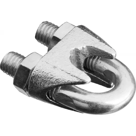 Зажим троса DIN 741, оцинкованный, 19мм, 8 шт, STAYER Master 30535-19 30535-19 купить в Нягани