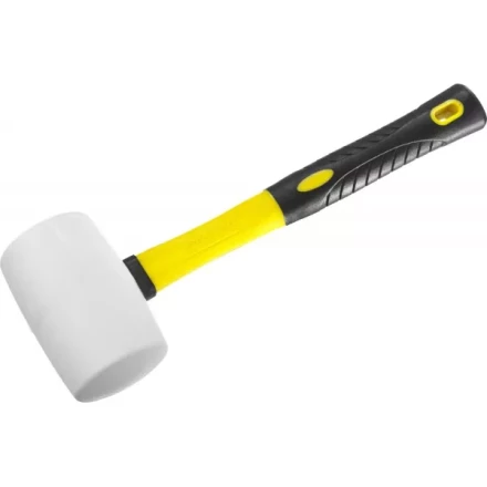 Киянка STAYER &quot;PROFI&quot; резиновая БЕЛАЯ, с фиберглассовой ручкой, 680г 20533-680 купить в Нягани