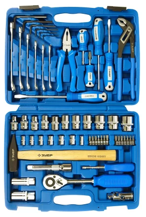 Универсальный набор инструмента 58 предм серия ЭКСПЕРТ купить в Нягани