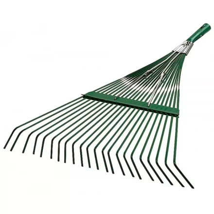 Грабли веерные RACO усиленные, 22 плоских зубца, эпоксидное покр., 550мм 4231-53/740 купить в Нягани