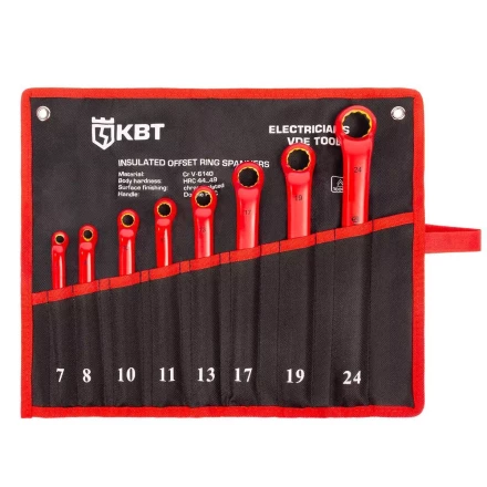 Набор накидных диэлектрических ключей КВТ НИИ-28 (10–19), 5 шт. (92330) купить в Нягани
