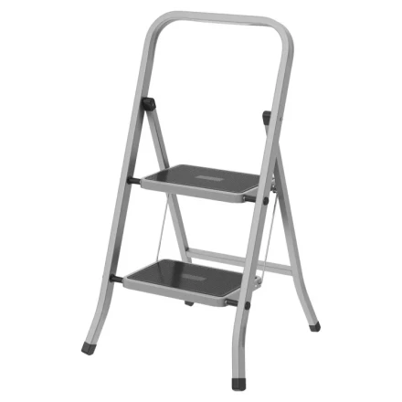 Стремянка 2 ступени с резиновыми ковриками Сибртех 97867 купить в Нягани