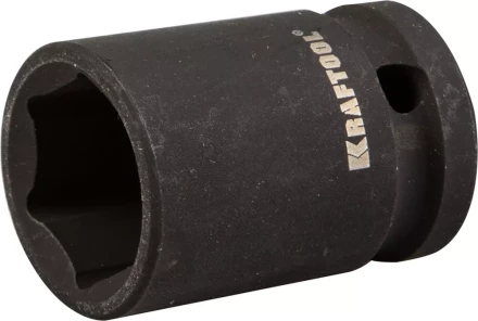 Торцовая головка KRAFTOOL &quot;INDUSTRIE QUALITAT&quot; ударная (1/2&quot;), FLANK, Cr-Mo, фосфатированная, 17 мм 27940-17_z01 купить в Нягани