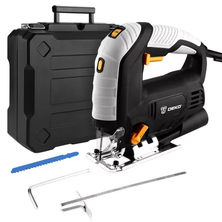 Лобзик DEKO DKJS1000 Laser, 063-4189, в кейсе купить в Нягани