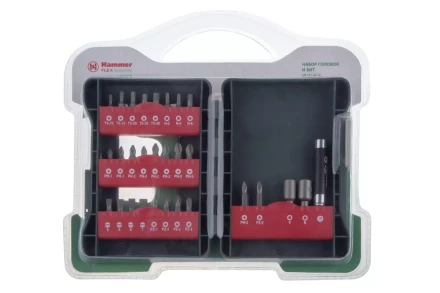 Набор бит HAMMER DR набор No19 29шт. купить в Нягани