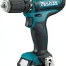 Аккумуляторная дрель-шуруповерт Makita DF331DWYE4 купить в Нягани
