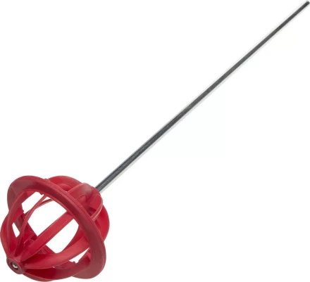 ЗУБР Глобус, 82 х 80 х 400 мм, d 6 мм, пластмассовый, миксер для красок (06006-82-40) купить в Нягани