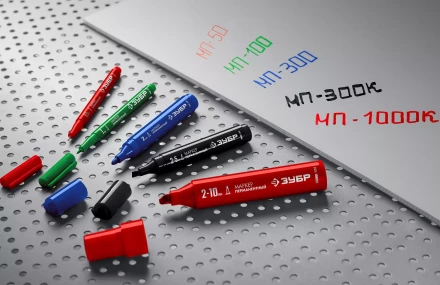 ЗУБР МП-100 зеленый, 1 мм перманентный маркер (06320-4) купить в Нягани