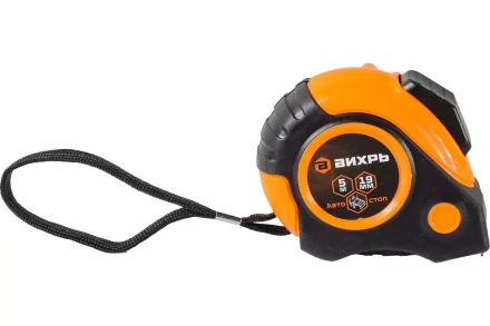 Рулетка Вихрь 5м х 19мм автостоп 73/11/1/5 купить в Нягани
