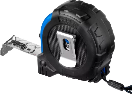 Рулетка ЗУБР &quot;НЕЙЛОН&quot;, нейлоновое покрытие, упрочненное полотно, ударопрочный обрезиненный корпус, 3м/16мм 34056-03-16_z01 купить в Нягани