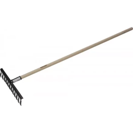 Грабли ЗУБР садовые с черенком, 12 витых зубцов 4-39581-12 купить в Нягани