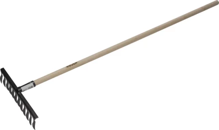 Грабли ЗУБР садовые с черенком, 12 витых зубцов 4-39581-12 купить в Нягани