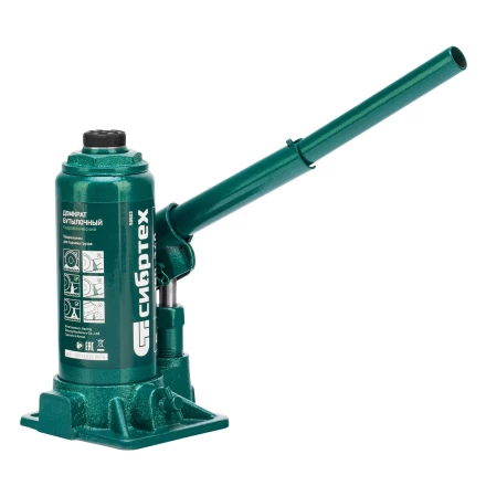 Домкрат гидравлический бутылочный Сибртех 50803, 5 т, 180-340 мм купить в Нягани