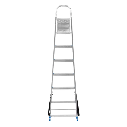 Стремянка Сибртех 97839, 7 ступеней, стальная, оцинкованная купить в Нягани