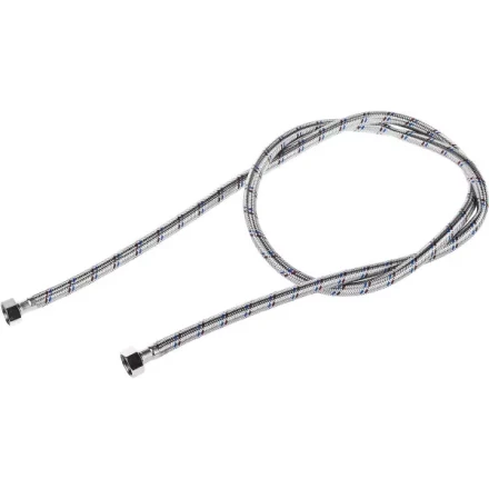 Подводка гибкая ЗУБР для воды, оплетка из нержавеющей стали, г/г 1/2&quot; - 1,8м 51005-G/G-180 купить в Нягани