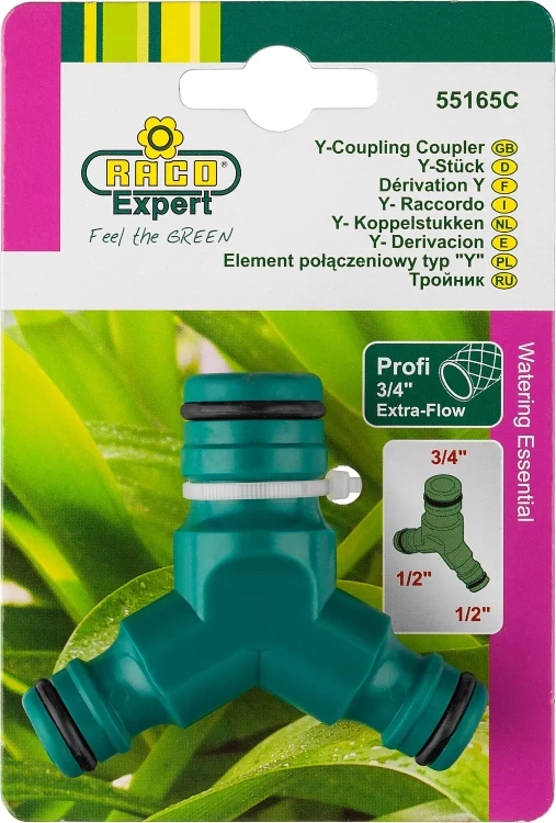 Тройник RACO "PROFI EXTRA-FLOW" (соединитель-соединитель-соединитель), 1/2"х1/2"x3/4" 4252-55165C купить в Нягани