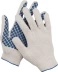 Перчатки трикотажные DEXX, 7 класс, х/б, обливная ладонь 114001 купить в Нягани