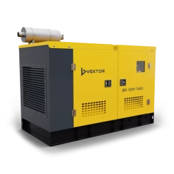 Дизельный генератор Vektor AD-120Y-T400 в шумозащитном кожухе