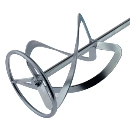 Насадка для миксера, для легких растворов, 140 х 590 мм, оцинкованная, хвостовик резьба М14 Сибртех 848987 купить в Нягани