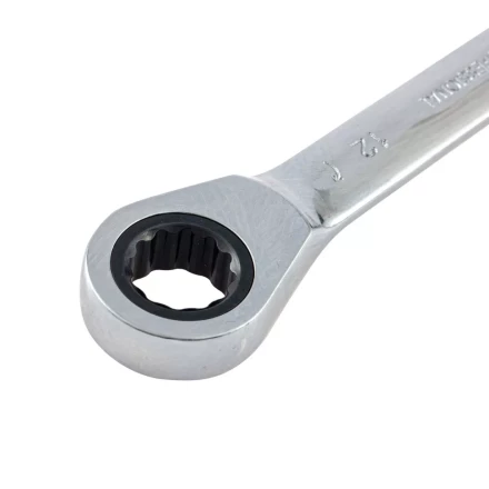 Ключ накидной трещоточный, 10 х 12 мм, CrV, зеркальный хром Matrix 14498 купить в Нягани