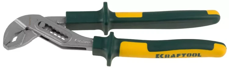 Клещи "KRAFT-MAX", переставные, Cr-Mo, маслобензост двухкомп рукоятки, шарнирное соединение с повыш износост, 250мм, KRAFTOOL 22011-10-25 купить в Нягани