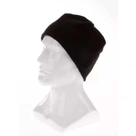 Шапка из флиса для взрослых размер 58-59 черная Россия Сибртех 68812 купить в Нягани