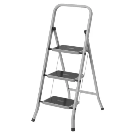 Стремянка 3 ступени с резиновыми ковриками Сибртех 97868 купить в Нягани