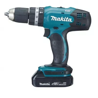 Аккумуляторная дрель-шуруповерт Makita DHP453SYE купить в Нягани