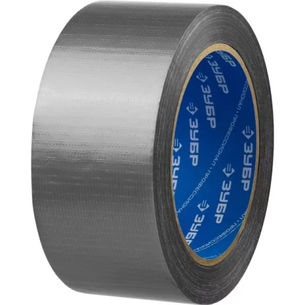 Армированная лента, ЗУБР &quot;ПРОФЕССИОНАЛ&quot; 12090-50-25, универсальная, влагостойкая, 48мм х 25м, серебристая 12090-50-25 купить в Нягани