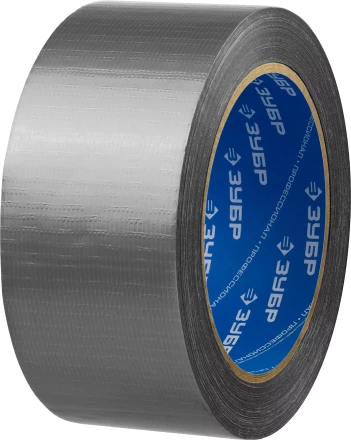 Армированная лента, ЗУБР &quot;ПРОФЕССИОНАЛ&quot; 12090-50-25, универсальная, влагостойкая, 48мм х 25м, серебристая 12090-50-25 купить в Нягани