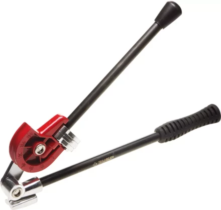 Трубогиб ЗУБР &quot;ЭКСПЕРТ&quot; для точной гибки труб из мягкой меди, алюминия, тонкостенной стали под углом до 180град, 10мм 23524-10 купить в Нягани