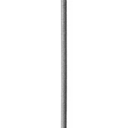 Шпилька ЗУБР резьбовая DIN 975, класс прочности 4.8, оцинкованная,   М20x2000, ТФ0, 1 шт. 4-303350-20-2000