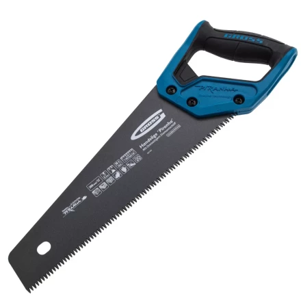 Ножовка по дереву &quot;PIRANHA&quot;, 300 мм, 7 TPI, 3D-зуб, тефлоновое покрытие полотна, двухкомпонентная рукоятка Gross 24124 купить в Нягани