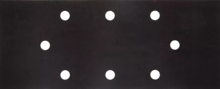 Лист шлиф. универсал. URAGAN &quot;Оптимален для твердых пород дерева&quot; 8 отверстий по линии, для ПШМ, P320, 93х230мм, 50шт 907-22102-320-50 купить в Нягани