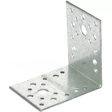 Крепежный уголок 2,5мм КU 90x90x65 мм Россия Сибртех 464053 купить в Нягани