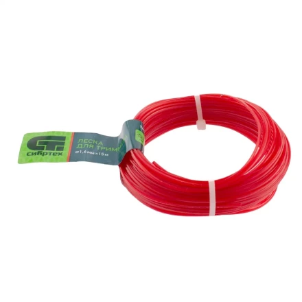 Леска для триммера звезда, 1.6 мм х 15 м, Россия Сибртех 961695 купить в Нягани