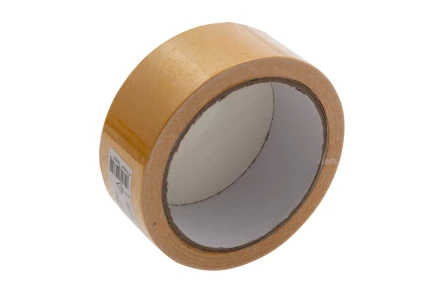 Лента клейкая двусторонняя, 38 мм х 10 м, на тканевой основе Сибртех 888105 купить в Нягани